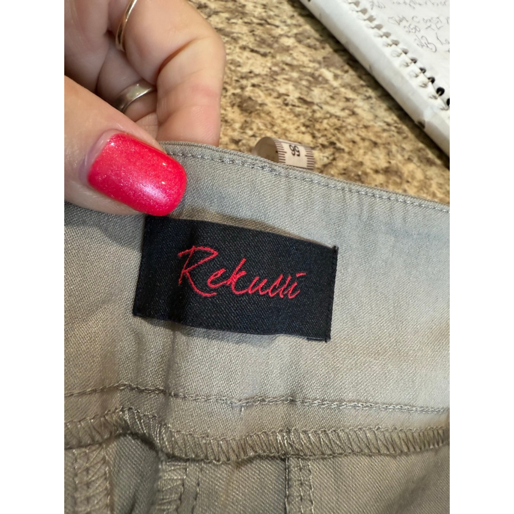 Women's Rekucci Light Grey Boot Cut Pants US 16 - Picture 12 of 14